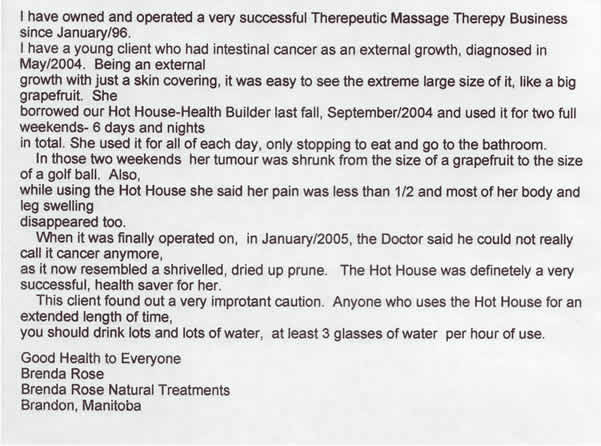 Brenda Rose Testimonial